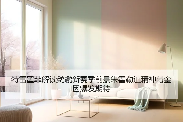 特雷墨菲解读鹈鹕新赛季前景朱霍勒迪精神与奎因爆发期待 - beats365